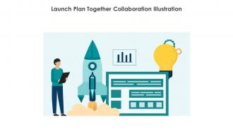 Launch Plan Together Collaboration Illustration
