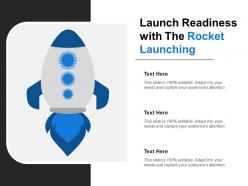 Launch readiness with the rocket launching