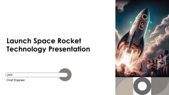 Launch Space Rocket Technology Presentation PPT Presentation AT