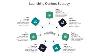 Launching content strategy ppt powerpoint presentation slides graphic images cpb