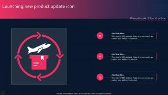Launching New Product Update Icon