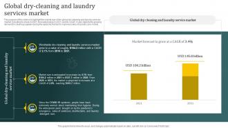 Laundromat Business Plan Global Dry Cleaning And Laundry Services Market BP SS