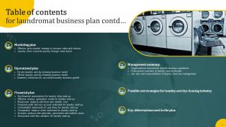 Laundromat Business Plan Powerpoint Presentation Slides Unique Impressive