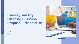 Laundry And Dry Cleaning Business Proposal Presentation PPT Summary AT