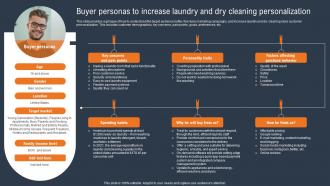 Laundry And Dry Cleaning Buyer Personas To Increase Laundry And Dry Cleaning BP SS