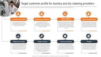 Laundry And Dry Cleaning Target Customer Profile For Laundry And Dry Cleaning Providers BP SS