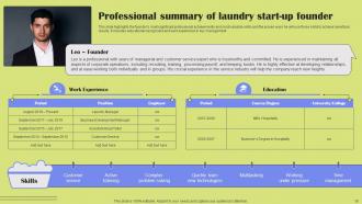 Laundry Company Overview Powerpoint Ppt Template Bundles BP MM Images Adaptable