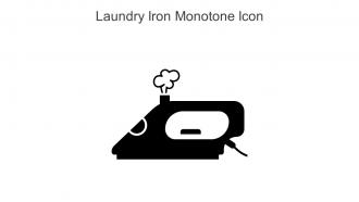 Laundry Iron Monotone Icon In Powerpoint Pptx Png And Editable Eps Format