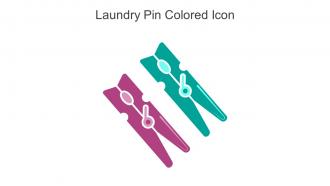 Laundry Pin Colored Icon In Powerpoint Pptx Png And Editable Eps Format