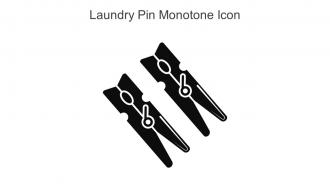 Laundry Pin Monotone Icon In Powerpoint Pptx Png And Editable Eps Format
