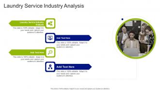 Laundry Service Industry Analysis In Powerpoint And Google Slides Cpb