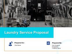 Laundry Service Proposal Powerpoint Presentation Slides