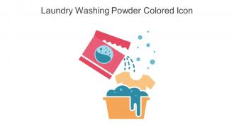 Laundry Washing Powder Colored Icon In Powerpoint Pptx Png And Editable Eps Format