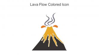 Lava Flow Colored Icon In Powerpoint Pptx Png And Editable Eps Format