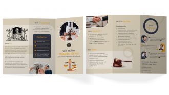 Law Firm Brochure Trifold