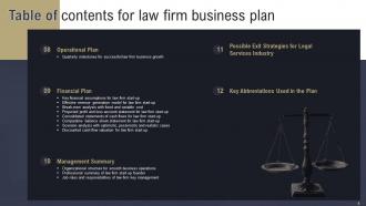 Law Firm Business Plan Powerpoint Presentation Slides Attractive Multipurpose