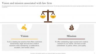 Law Firm Company Overview Powerpoint Ppt Template Bundles BP MM Image Captivating