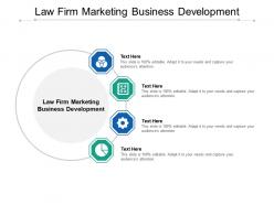 Law firm marketing business development ppt powerpoint presentation portfolio elements cpb