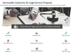 Law firm service proposal powerpoint presentation slides