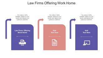 Law Firms Offering Work Home Ppt Powerpoint Presentation Model Slides Cpb