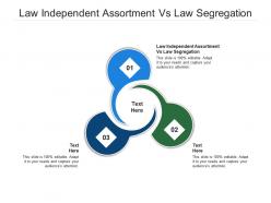Law independent assortment vs law segregation ppt powerpoint presentation show cpb