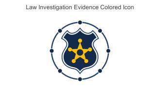 Law Investigation Evidence Colored Icon In Powerpoint Pptx Png And Editable Eps Format