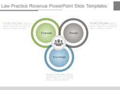 Law practice revenue powerpoint slide templates