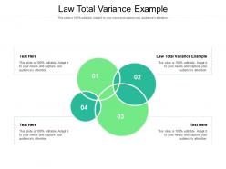 Law total variance example ppt powerpoint presentation inspiration master slide cpb