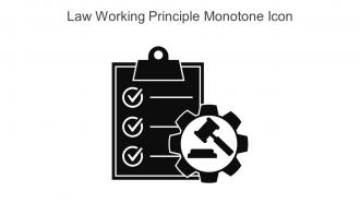Law Working Principle Monotone Icon In Powerpoint Pptx Png And Editable Eps Format