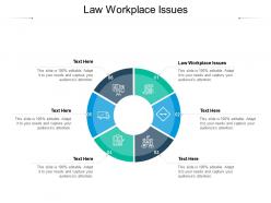 Law workplace issues ppt powerpoint presentation gallery inspiration cpb