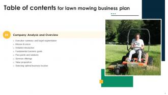 Lawn Mowing Business Plan Powerpoint Presentation Slides BP Graphical Multipurpose
