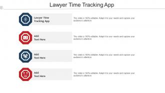 Lawyer Time Tracking App Ppt Powerpoint Presentation Model Example Introduction Cpb