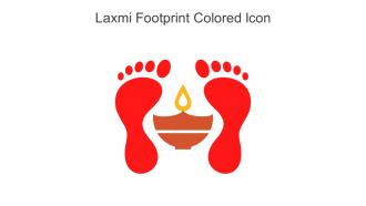 Laxmi Footprint Colored Icon In Powerpoint Pptx Png And Editable Eps Format
