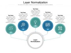 Layer normalization ppt powerpoint presentation show rules cpb