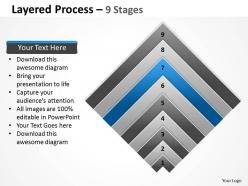13193221 style cluster stacked 9 piece powerpoint template diagram graphic slide