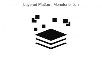 Layered Platform Monotone Icon In Powerpoint Pptx Png And Editable Eps Format