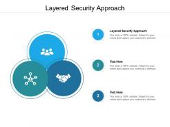 Layered security approach ppt powerpoint presentation show inspiration cpb