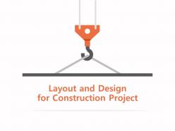 Layout And Design For Construction Project M1171 Ppt Powerpoint Presentation File Background Designs