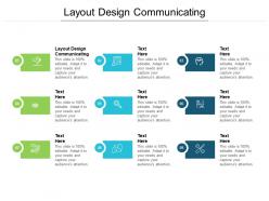 Layout design communicating ppt powerpoint presentation professional pictures cpb