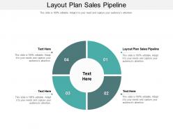 Layout plan sales pipeline ppt powerpoint presentation model format ideas cpb