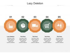 Lazy deletion ppt powerpoint presentation show outline cpb