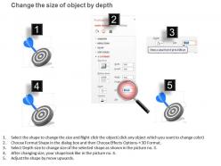 Ld target dart and arrow business target selection powerpoint template