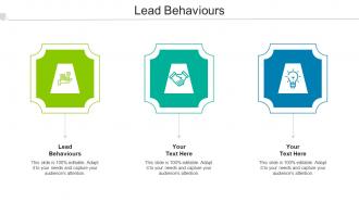 Lead Behaviours Ppt Powerpoint Presentation Icon Objects Cpb