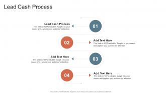 Lead Cash Process In Powerpoint And Google Slides Cpb