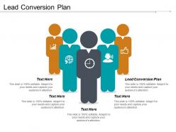 Lead conversion plan ppt powerpoint presentation file portrait cpb
