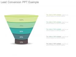 Lead conversion ppt example