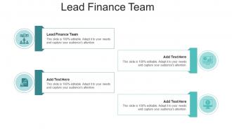 Lead Finance Team In Powerpoint And Google Slides Cpb