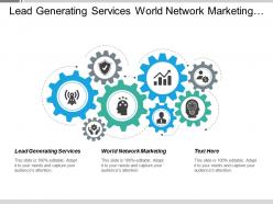 Lead generating services world network marketing web tracking cpb