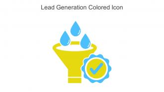 Lead Generation Colored Icon In Powerpoint Pptx Png And Editable Eps Format
