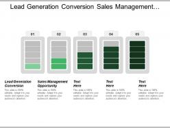 Lead generation conversion sales management opportunity email marketing